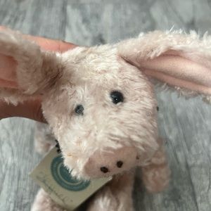 The Boyds Collection J.B. Bean Series Pink Pig Plush  Lotton Collectable Rare
